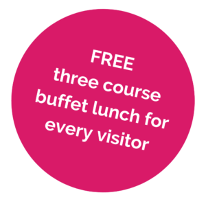 Free three course lunch for every visitor